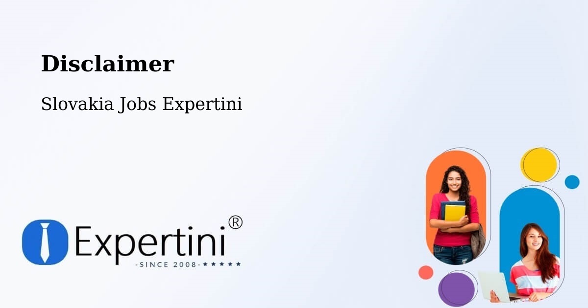 Disclaimer – Okres Levoča - Slovakia Jobs Expertini